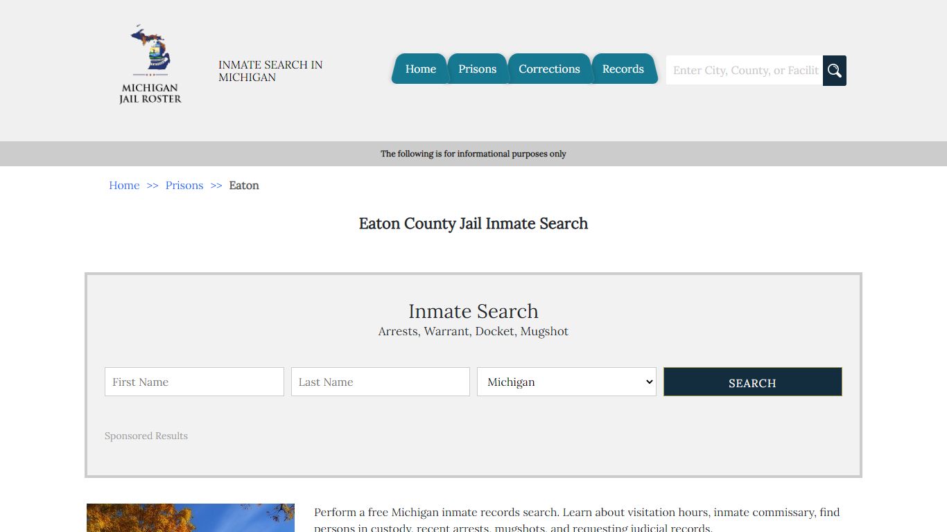 Eaton County Jail Inmate Search - Michigan Jail Roster